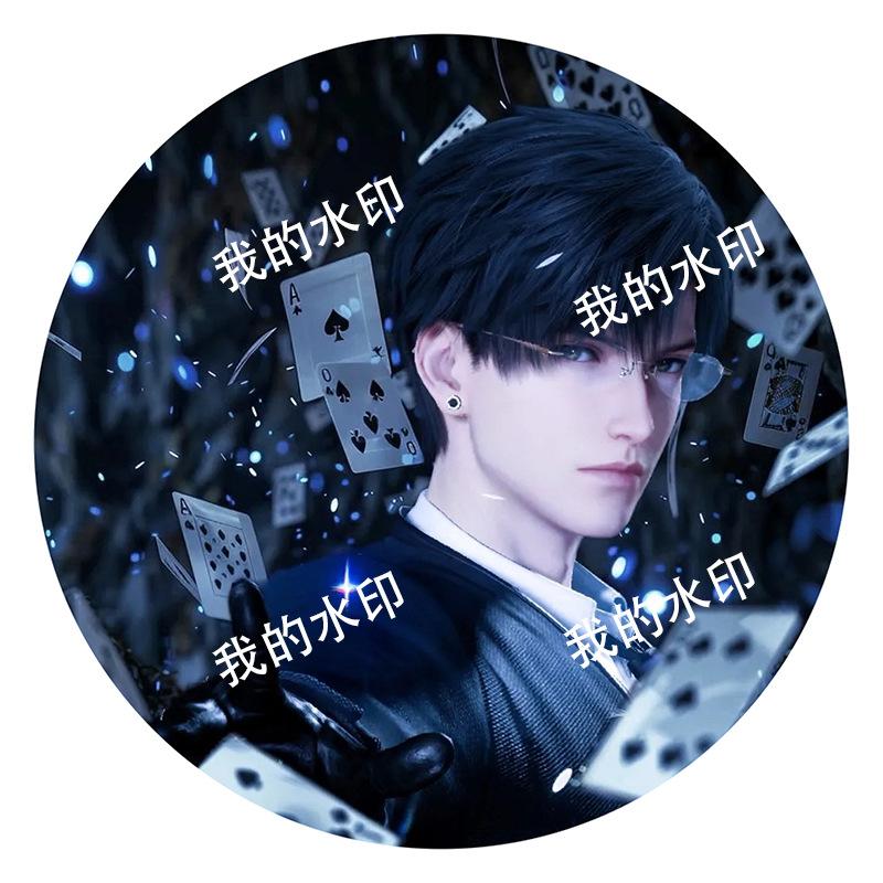 Hot Game Love and Deepspace Sylus Rafayel Zayne Xavier Caleb 58MM Anime Badge Emblem Brooch Clothing Backpack Accessories Gift