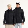 COVER GAL Men's Hardshell Hooded Outdoor Jacket