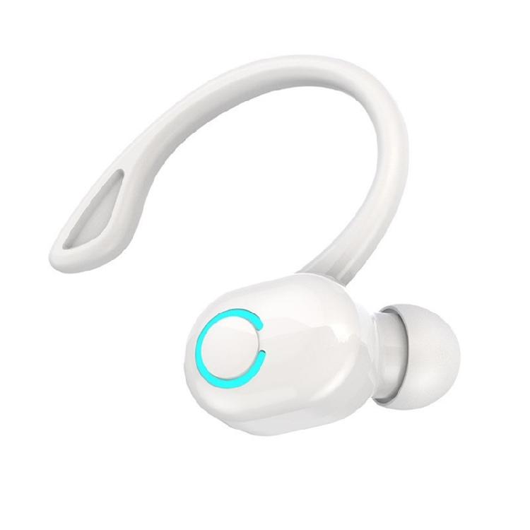 Wireless Earbuds Noise Reduction Single Over Ear Buds Wrap Around Earbuds with Earhooks Bluetooth-compatible Earpiece