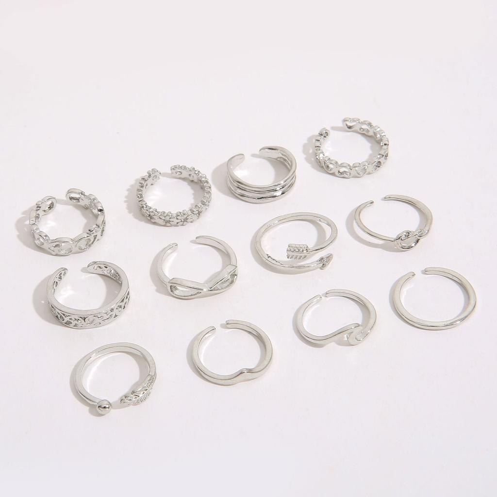 7/10/12 Stück Verstellbare Zehenringe für Damen Fußring Gold-/Silberfarbe Metall Runde Schmuckstücke für Mädchen Sommer Strand Barfuß Mode