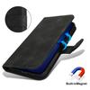 Wallet Case for iPhone 13 Pro Max/12 Pro Max Double Folded Edge Skin Touch PU Leather Flip Phone Cover