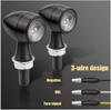 4 Pcs Motorcycle Dirt Bike Scooter LED Turn Signal Brake Light DRL Flashing Lamp