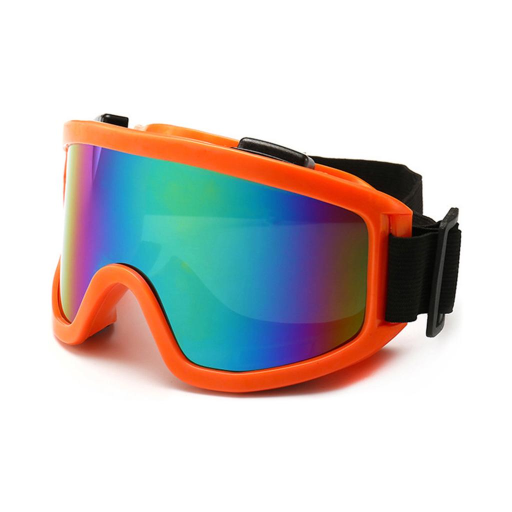 Motorcycle Ski Goggles for Men Women Windproof Sandproof with Interchangeable Lenses Protection Cycling Snow Sports Glasses