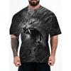 Men's Street Summer New 3D T-shirt Men's Hip Hop Short Sleeve Men's T-shirt