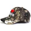 Unisex I LOVE JESUS Letter Embroidery Baseball Caps Outdoor Adjustable Spring and Autumn Casual Sunscreen Hat