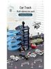 Kids' Multi-Level Alloy Car Parking Adventure Puzzle Playset