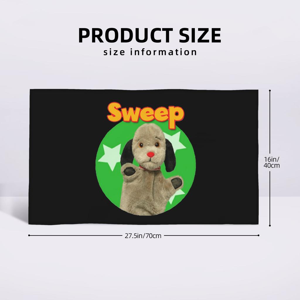 Sooty and sweep Soft Face Towel Quick Dry Pool Bath Cotton Towels Absorbent Quick