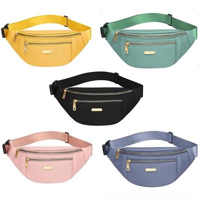 Oxford Cloth Waterproof Sports Crossbody Bag, Multi-Layer Large Capacity Shoulder Bag, Versatile And Can Be Used As A Waist Bag For Commuting