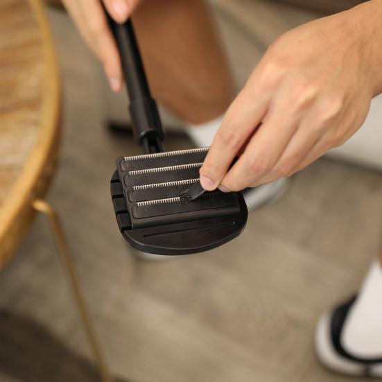 Men Ryggbarbermaskin Justerbart Langt Håndtak Bade Dusj Rygg Hårtrimmer Ergonomisk Manuell Våt Tørr Kroppshårfjerner Verktøy