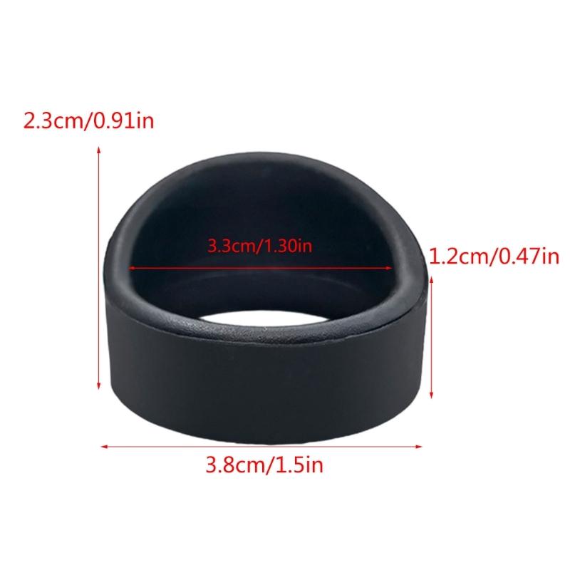 Weiche Gummi-Okular-Augenmuschel, 28mm-37mm Ferngläser Mikroskope Augenschutz-Aufsatz, Okularabdeckung für Okulare