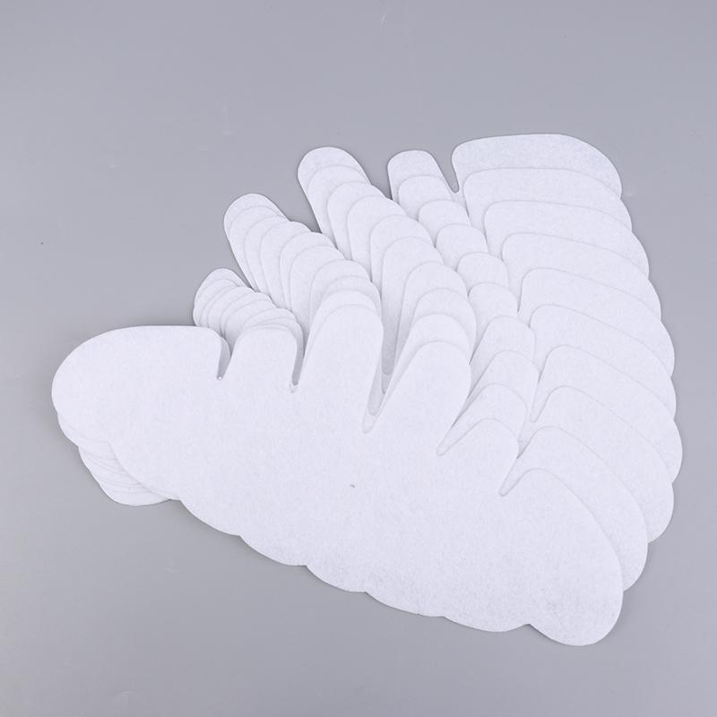 10 Pcs Hat Sweat Liner Shields Absorbing Pad Prevents Stains Protector Bands For Baseball Golf Cap Men Women