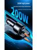 Dual USB Car Charger with Fast Charging & 200W Negative Ion Air Purifier