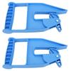 2 Pcs Mat Mover Tool Sturdy Plastic Ergonomic Heavy Duty Mat Gripper Handler for Ranch Gym