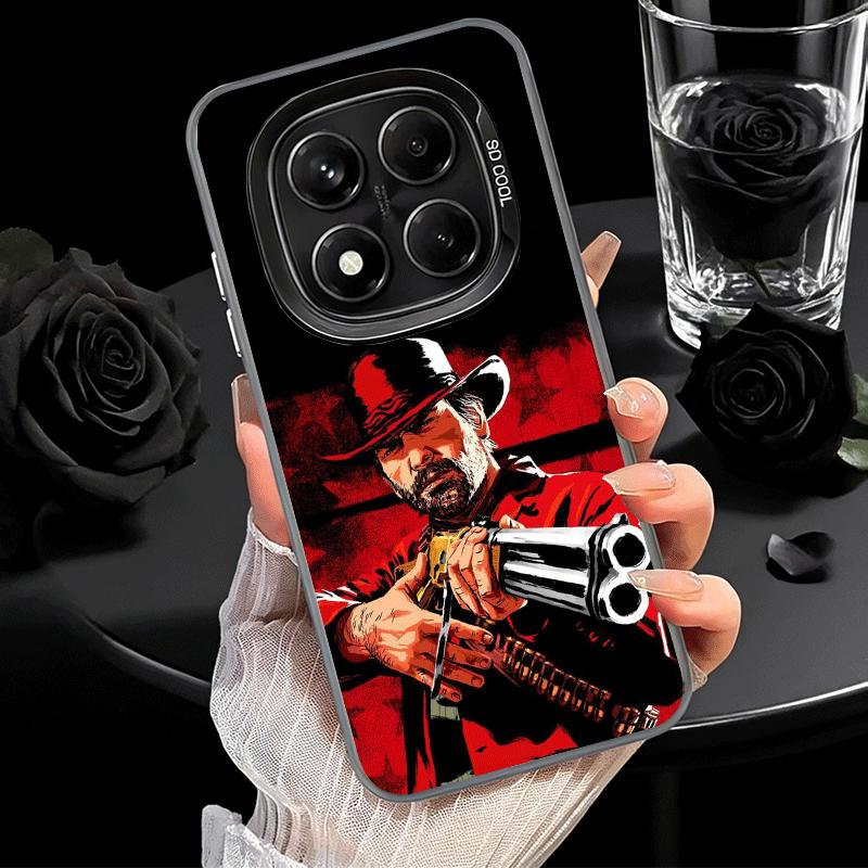 Red Dead R-Redemption Soft Phone Case for Xiaomi Redmi Note 13 14 15 Pro Plus 12S 12 11S 11 11T 10S 10 Shockproof Cover Back She