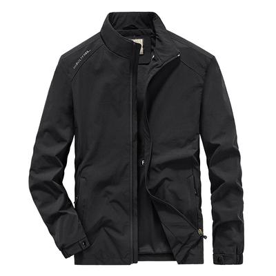 Coat Men's Versatile Casual Jacket Stand Collar Outdoor Oversized Top
