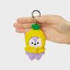 LINE FRIENDS BT21 MANG Mini Minini Pineapple Fruit Plush Keychain