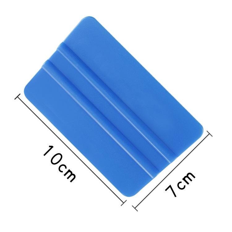 Car Vinyl Wrap Velvet Scraper Tool - Square Plastic for Film Application