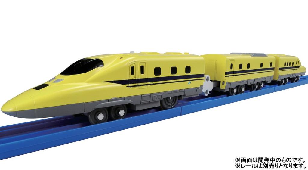 Plarail Driving with a Double camera Doctor Yellow smartphone! (first edition)