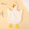 Home Decor Hand Towel with Hanging Loop Highly Absorbent Quick Drying High-Quality Wear Resistant Cute Goose Design Kitchen Cloth Dish Christmas