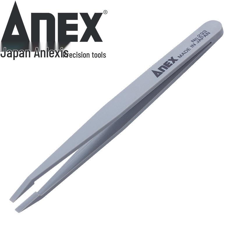 ANEX No.233 Plastic Insulated Fine Tip Tweezers
