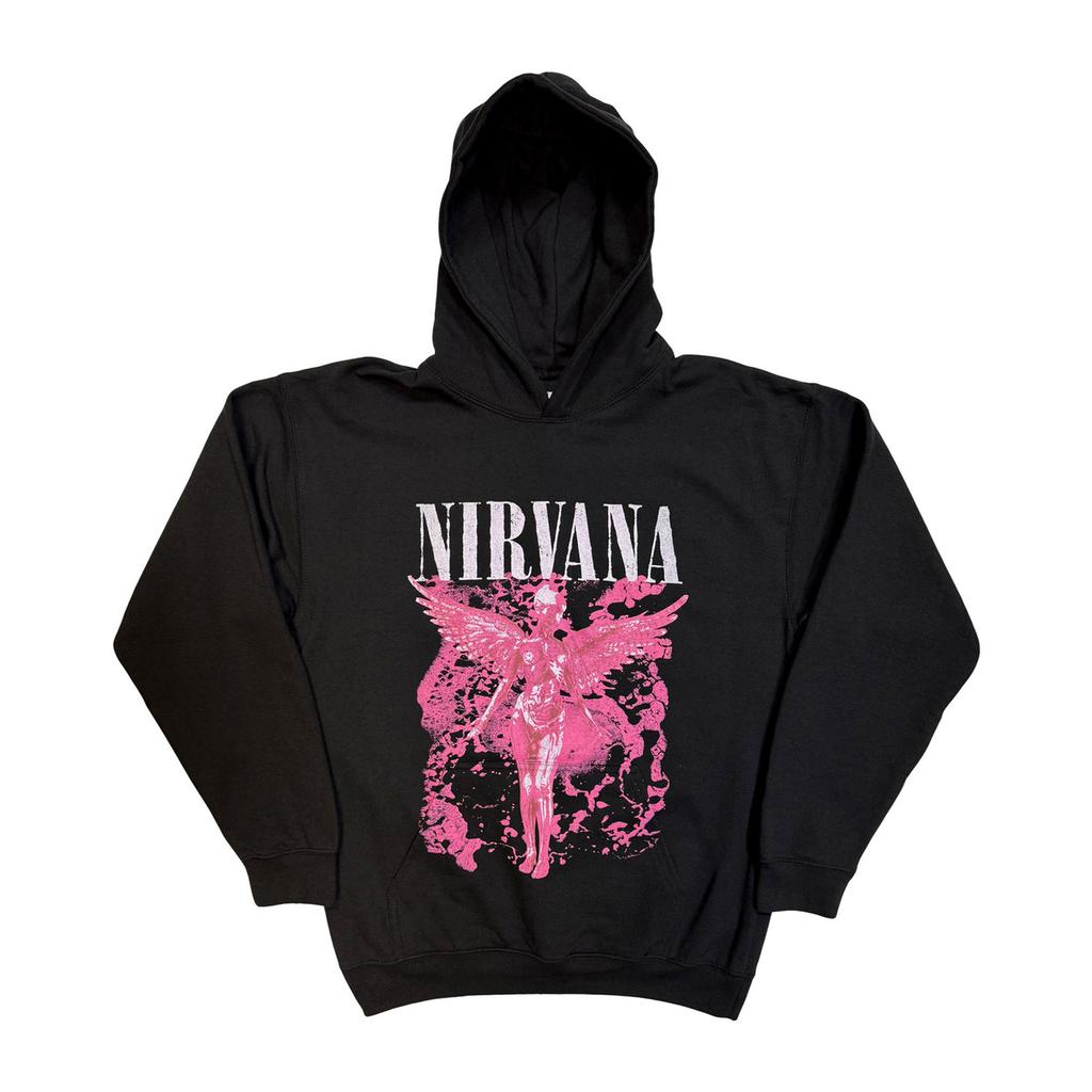 Nirvana Unisex Adult Angel Red Hoodie