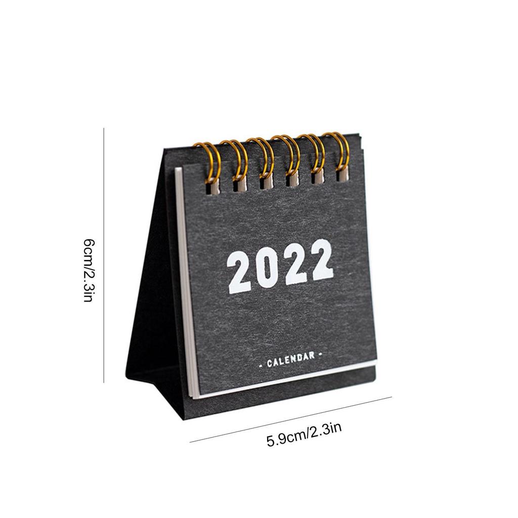 2022 Tischkalender Desktop Stehend Umblätterbarer Monatskalender Für Schule Zuhause Terminplaner