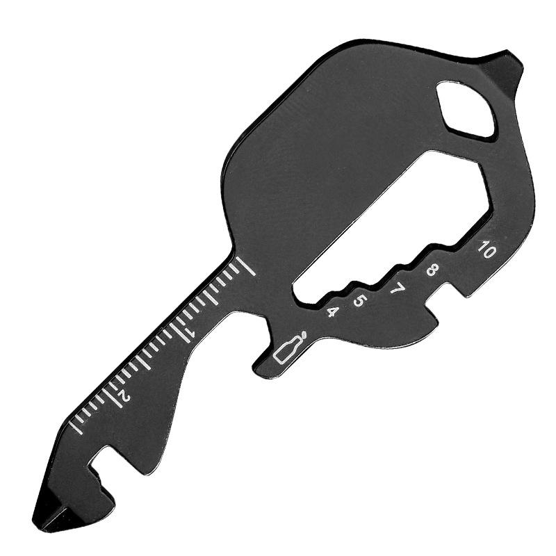 

Portable Stainless Steel Multifunctional Repair Tool Card with Precision Stamping Screwdriver чёрный