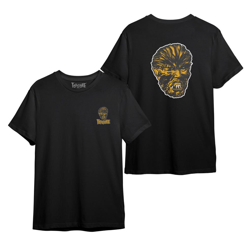 Authentic TOPSTONE HORROR Teen Werewolf T-Shirt Black S-2XL NEW Unisex T-Shirt XXXXL