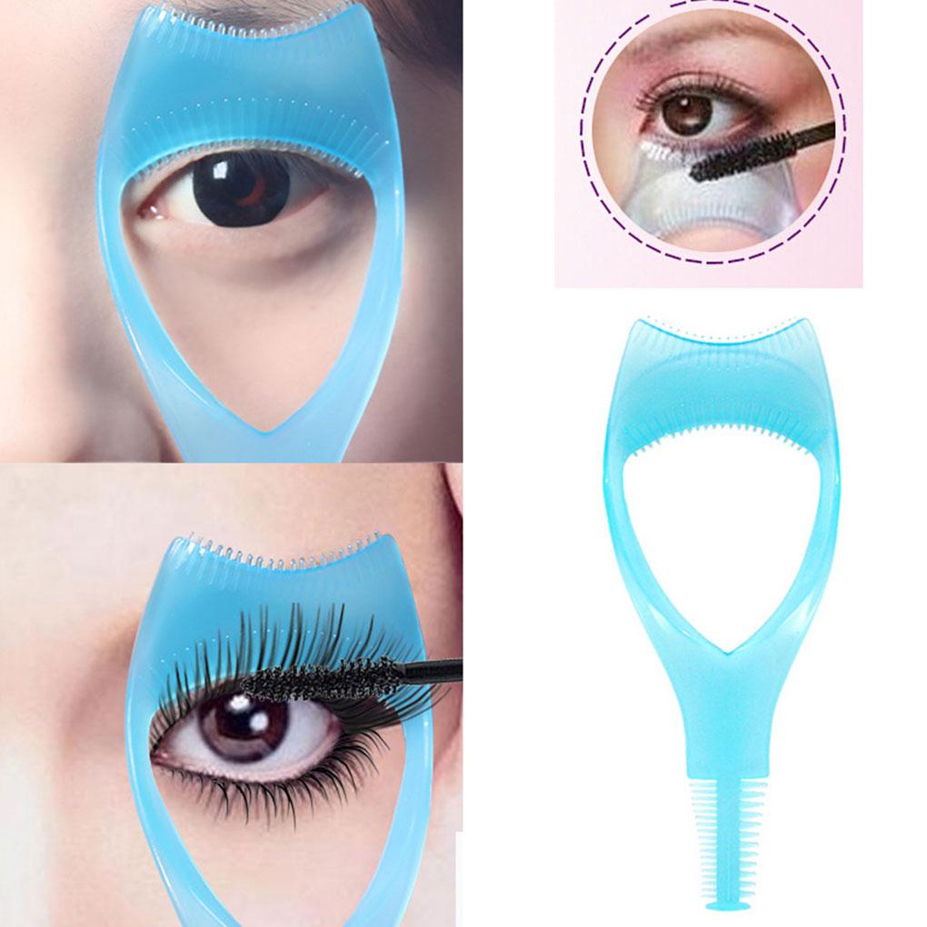 Scudo Mascara Strumento per Trucco Ciglia Cosmetiche Dimensioni Compatte Operazione Semplice 3 in 1 Multifunzionale Lunga Durata Accessori da Donna