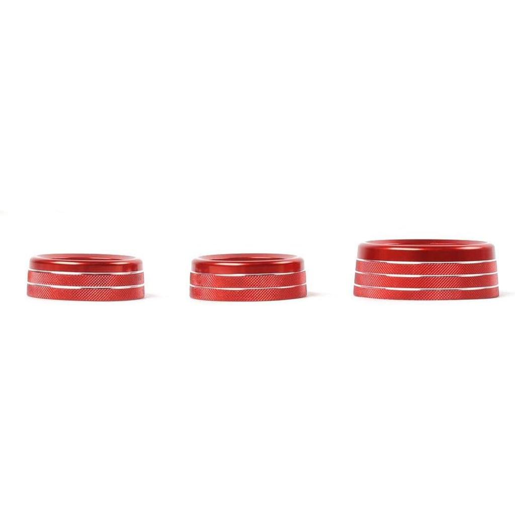 Voodonala Air Conditioner Switch CD Button Knob for Dodge Challenger 2015-2024 Charger Chrysler 300 300s 2015-, for Ram 2013-2018 (Aluminum Alloy