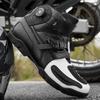 36-48 Unisex motociklu zābaki, liela, maza āda, Citron pretslīdes motociklu zābaki