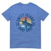 Jaws Amity Island Surf Board Tshirt