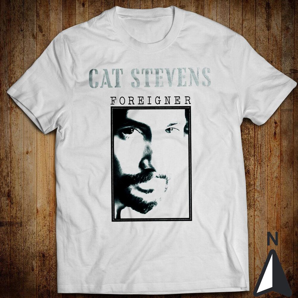 Cat Stevens Classic T-Shirt Foreigner Lou Gramm Ian McDonald Mick Jones Unisex T-Shirt XXXL