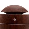 Ustrasound Humidifier 130ML Deep Wood Grain Mini USB Humidifier for Bedroom Office Hotel 2W