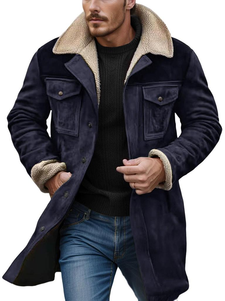 2025 Men’s American Retro Jacket: Warm & Stylish for Autumn/Winter