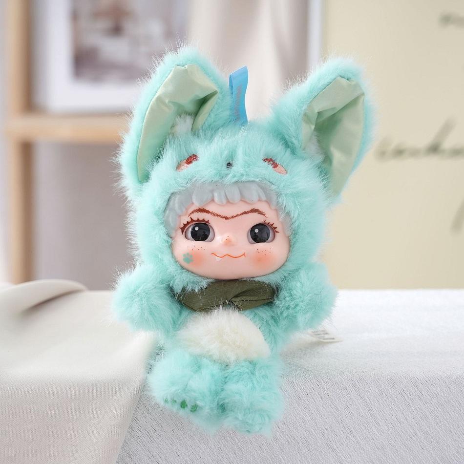 Nueva Fiesta Wakuku Segunda Generación Peluche muñeca de vinilo linda Diario Travieso Kawaii Colgante Llavero Adornos Regalo de Cumpleaños Juguetes