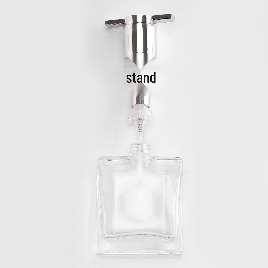 Transparent Glass Perfume Spray Bottle - Empty Sample Dispensing Bottle for Cosmetics