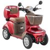 Scooters de Mobilidade de 4 Rodas de Alta Resistência para Idosos e Adultos, Capacidade de 500 lbs, 35 KM 3 Velocidades Longa Autonomia, Scooter Elétrico Recreativo Todo-o-Terreno de 1000W
