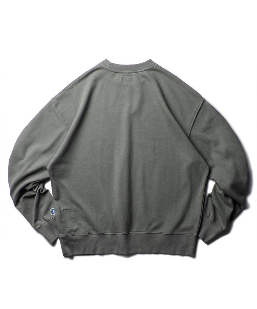 THE RESQ Classic Patina Sweatshirt [Faded Olive]