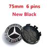 wzcbs10 2025 Hot 40pcs 75mm Wheel Center Hub Cap Emblem For Mercedes Benz Car Rims Cover Logo Badge 3pin A1714000025 6pin A1674015900 Ac