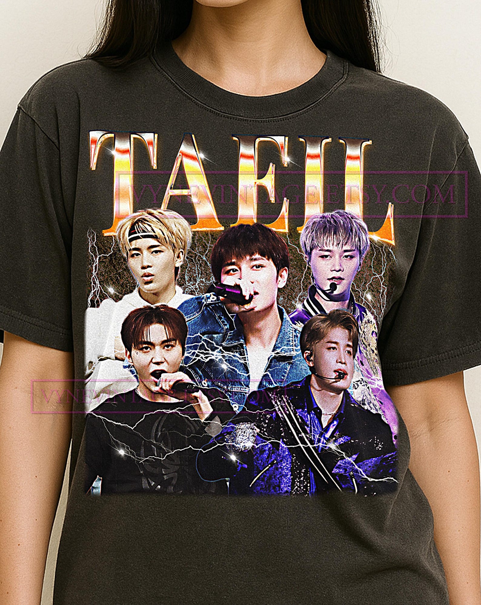 Taeil Bootleg Shirt, Vintage Kpop Idol Singer Performer NCT 127 Tee, 90s Retro Throwback T-shirt, Taeil Sweater L