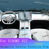 For XIAOMI YU7  2025 Car Panel Film Dashboard Protective Sticker Full Set Interior Anti-Scratch Film Navigation Protective Film