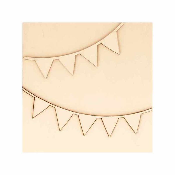 Frames - Sunshine - 15x15 Cm - Light Wood - Mixed - Children