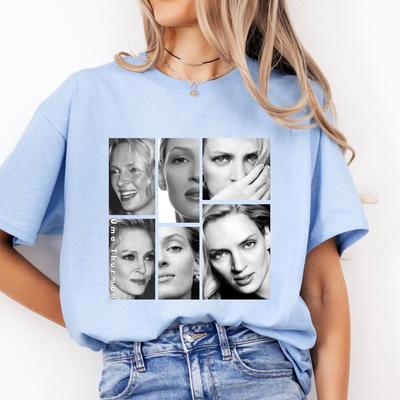 Uma Thurman Shirt and Kids Tshirt: Unisex Graphic Tee
