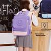 YEEHOO Backpack, Large Capacity, Multifunctional, Lightweight And Comfortable, for Grade 1-4, Purple