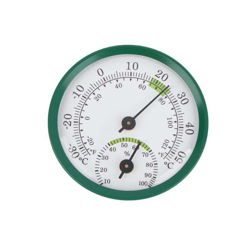 Wall-mounted 2 In 1 Temperature Humidity Gauge High Accuracy Thermometer for Home Office Warehouse Pantry