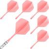 CyeeLife 6-pack Integrated Dart Flights and Shafts, One-piece Accessories 2BA&CF01
