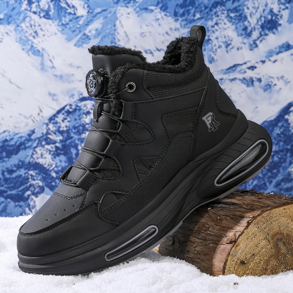 Men Boots High Top Shoes Winter Walking and Commuting Casual Outdoor Travel Seasonal Everyday Footwear Daily Boots Style Sizes 38-44