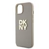 Dkny Dkhcp15Spbswse Iphone 15 / 14 / 136.1 Beige Hardcase Wrist Strap Stock Logo