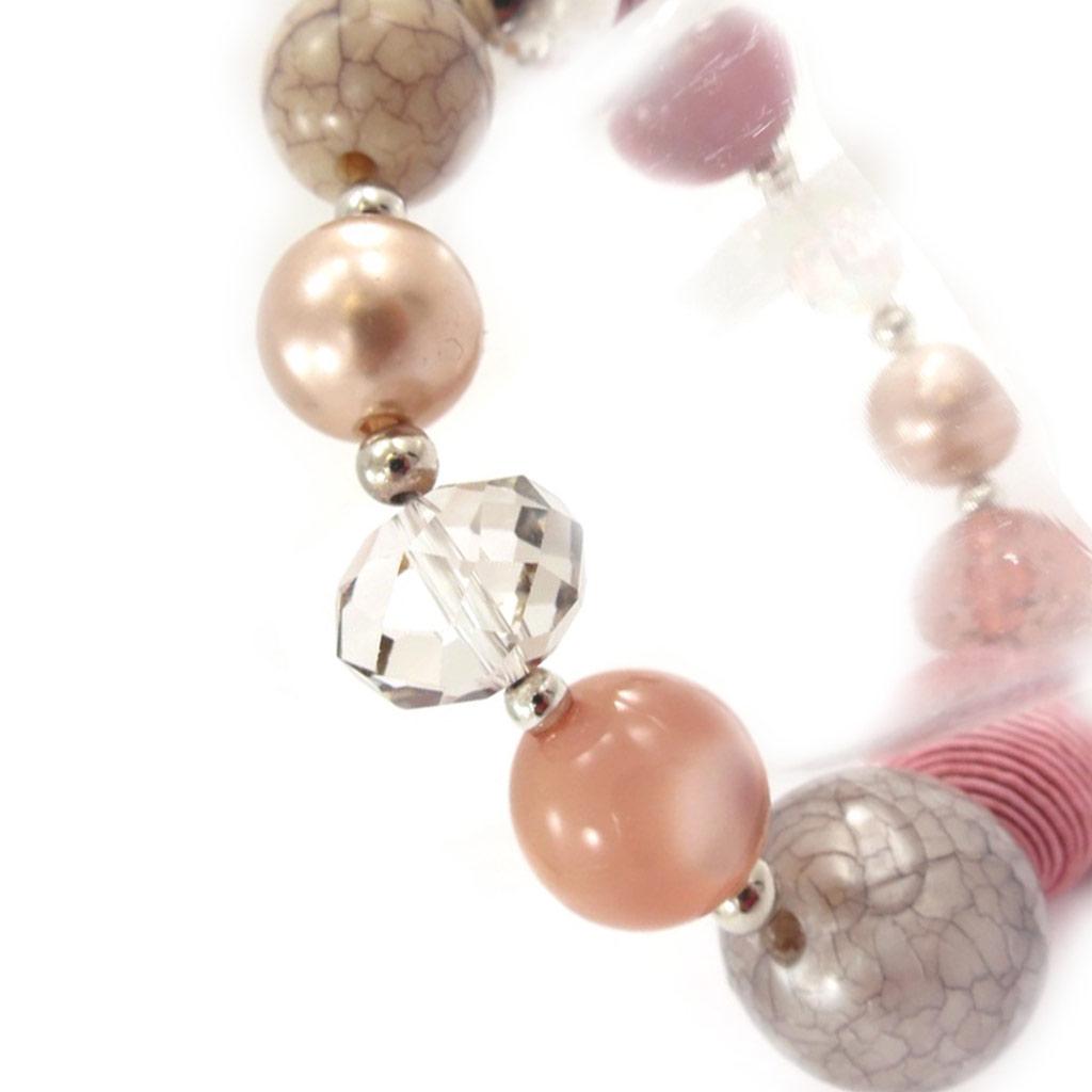 Les Trésors De Lily [J8251] – Designer-Armband „Scarlett“ in Tauperosa